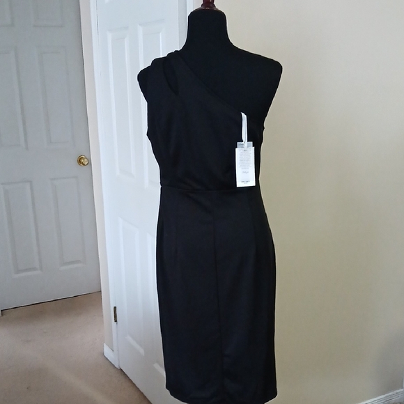 Grace Karin Chic Black One-Shoulder Dress - Picture 12 of 16
